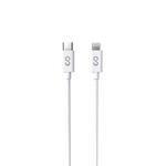 Spello Kábel USB-C na Lightning 1,2 m - biely