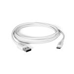 Spello Kábel USB-C na USB-A 1,2 m - biely