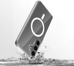 Spello Priehľadné magnetické puzdro Samsung Galaxy S25 5G