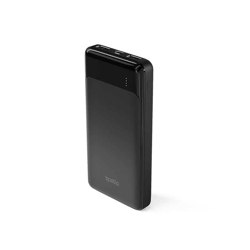 Spello Slim powerbank - 10 000 mAh - čierna