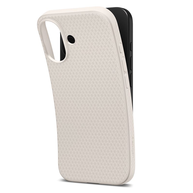 Spigen Liquid Air, natural titanium - iPhone 17