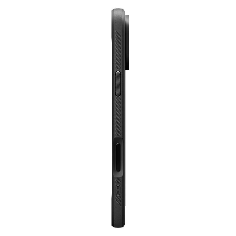Spigen Rugged Armor MagSafe, matte black - iPhone 17 Pro
