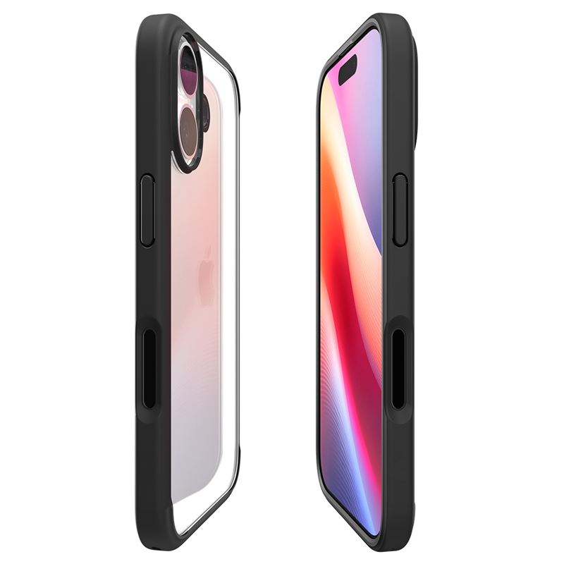 Spigen Ultra Hybrid, matte black - iPhone 17