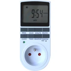 Spínací hodiny digitální týdenní (7-denní) Geti GDT02