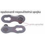 Spojka reťaze KMC X-1 jednorýchlostná 2ks - nie je možné opätovne použiť