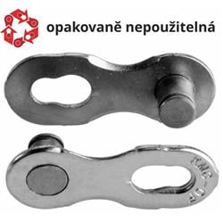 spojka řetězu KMC 12NR EPT- Silver 1ks