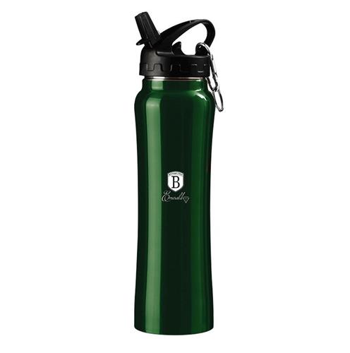 Športová fľaša BerlingerHaus z nehrdzavejúcej ocele 18/10 Emerald Collection, 0,5 l