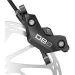SRAM DB8 - matná černá, zadní, 1800mm hadice, zadní brzda 