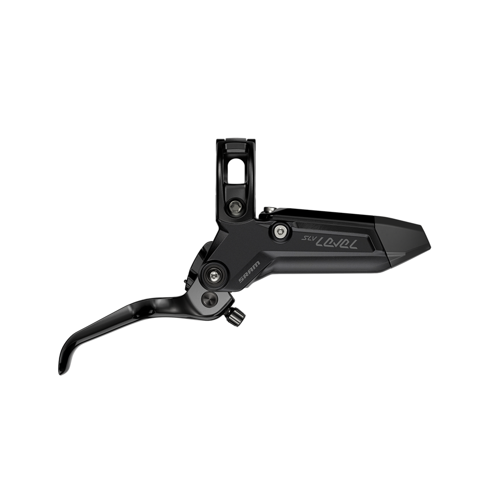 SRAM Level Silver Stealth 4 piestikové kotúčové brzdy, čierne, predné