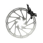 SRAM Level Silver Stealth 4 piestikové kotúčové brzdy, čierne, predné