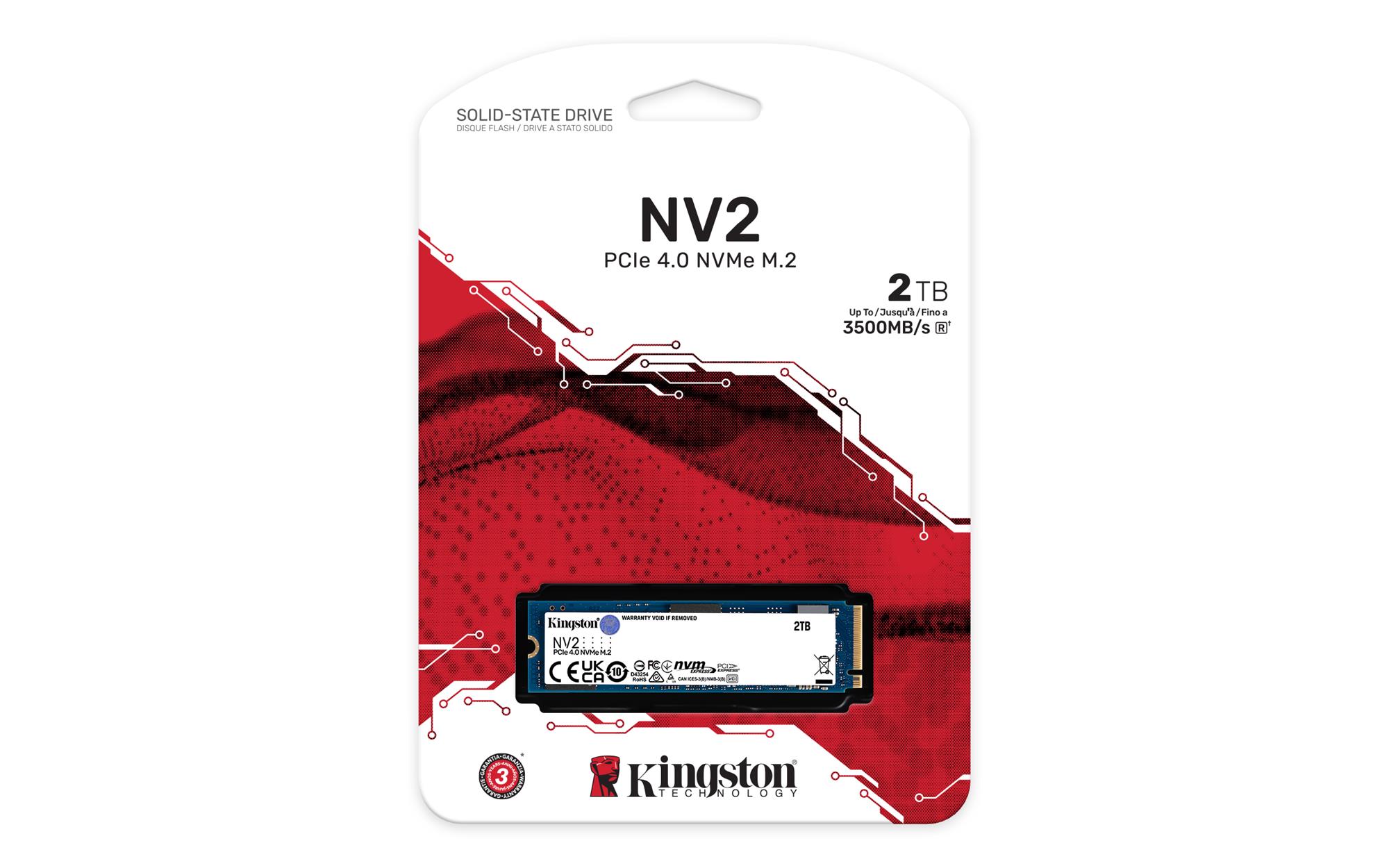 SSD disk Kingston NV2 2 TB NVMe