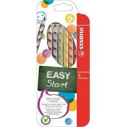 STABILO Farebná ceruzka "Easycolours", HB, trojuholníková, pre ľavákov, 6 ks v balení.