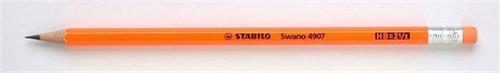 STABILO Grafitová tužka "Neon", oranžová, HB, šestihranná