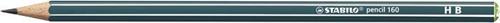 STABILO Grafitová tužka "Pencil 160", petrolejová, HB, šestihranná