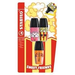 STABILO Zvýrazňovače "Boss Mini Sweet Friends", sada 3 barev