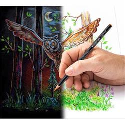STAEDTLER Barevné pastelky "Design Journey Super Soft", sada 12 barev, šestihranná
