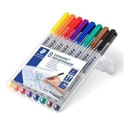 STAEDTLER Ne-permanentní popisovač "Lumocolor 316", sada, 8 barev, 0,6 mm, OHP 316 WP8