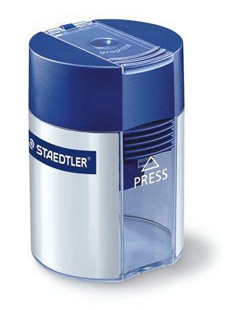STAEDTLER Ořezávátko, na 1 tužku, se zásobníkem na odpad, modré