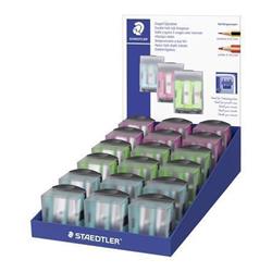 STAEDTLER Ostrúhadlo "512 60C", mix farieb, 2 otvory, displej 51260CKP1802