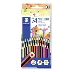 STAEDTLER Pastelky "Noris Colour 185", 24 rôznych farieb, šesťhranné 185 CD24 02
