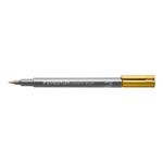 STAEDTLER Štětcový fix "Design Journey Metallic Brush", zlatá, 1-6 mm 8321-11