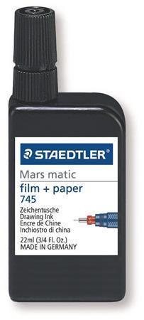 STAEDTLER Technický atrament "Mars Matic", čierny, 22 ml