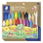 STAEDTLER Vosky "Noris Junior", 18 farieb, jumbo 224 C18