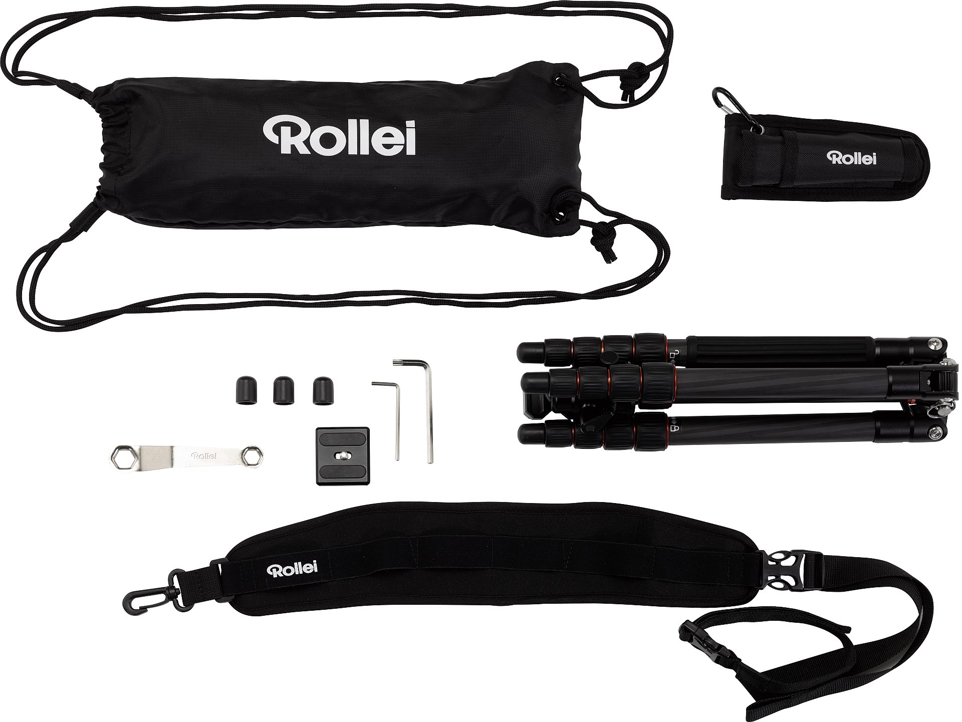 Statív Rollei Compact Traveler No.1 Carbon, čierny