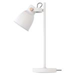 Stolná lampa JULIAN pre žiarovku E27, biela