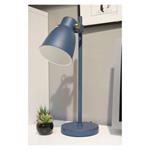 Stolná lampa JULIAN pre žiarovku E27, modrá