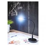 Stolná lampa LED black & home, čierna