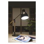 Stolná lampa WINSTON pre žiarovku E27, čierna