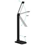 Stolná LED lampa CONNECT IT BRIGHT, ČIERNA