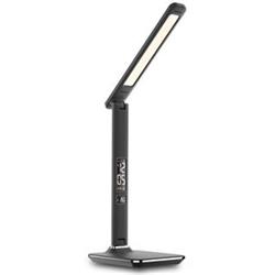 Stolová lampa IMMAX Kingfisher Black s displejom, čierna 08930L