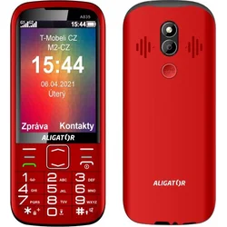 Stolová nabíjačka Aligator A835 Senior červená