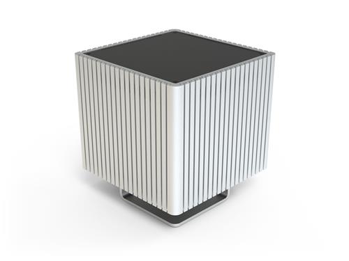 Streacom DB4 Fanless Cube Case + napájecí zdroj ZeroFlex 240, stříbrný