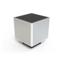 Streacom DB4 Fanless Cube Case + napájecí zdroj ZeroFlex 240, stříbrný