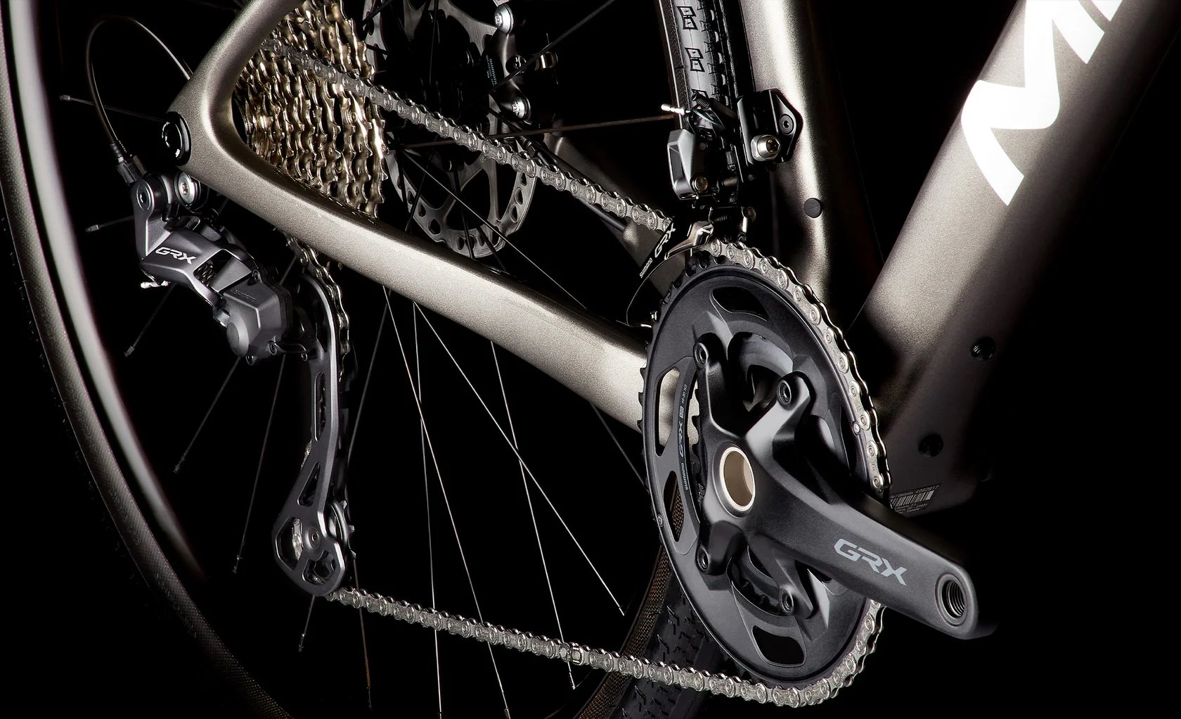 Štrkový bicykel MMR SIMUN 50 - STEELGREY - veľkosť M 25/2026