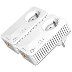 Strong sada 2x adaptérů Powerline 600 DUO FR/ Powerline 600 Mbit/s/ 1x LAN/ bílý