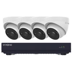 Strong TUR05DL0-P PoE KIT/ 1x NVR NVR1120-8P/ 4x IP kamera TUR05DL0-P Turret