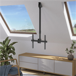 Stropný držiak na TV Hama, 105-155 cm, 400x400, otočný