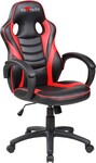 Študentská herná stolička Red Fighter C6, čierno-červená