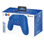 SUBSONIC by SUPERDRIVE Wireless LED pro PS4, modrý