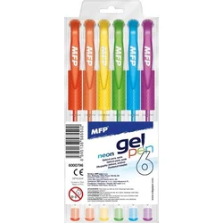 Súprava gélových pier MFP NEON 6 ks GN1038-6