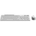 Súprava klávesnice a myši Genius SlimStar 8230, biela, bezdrôtová, CZ/SK