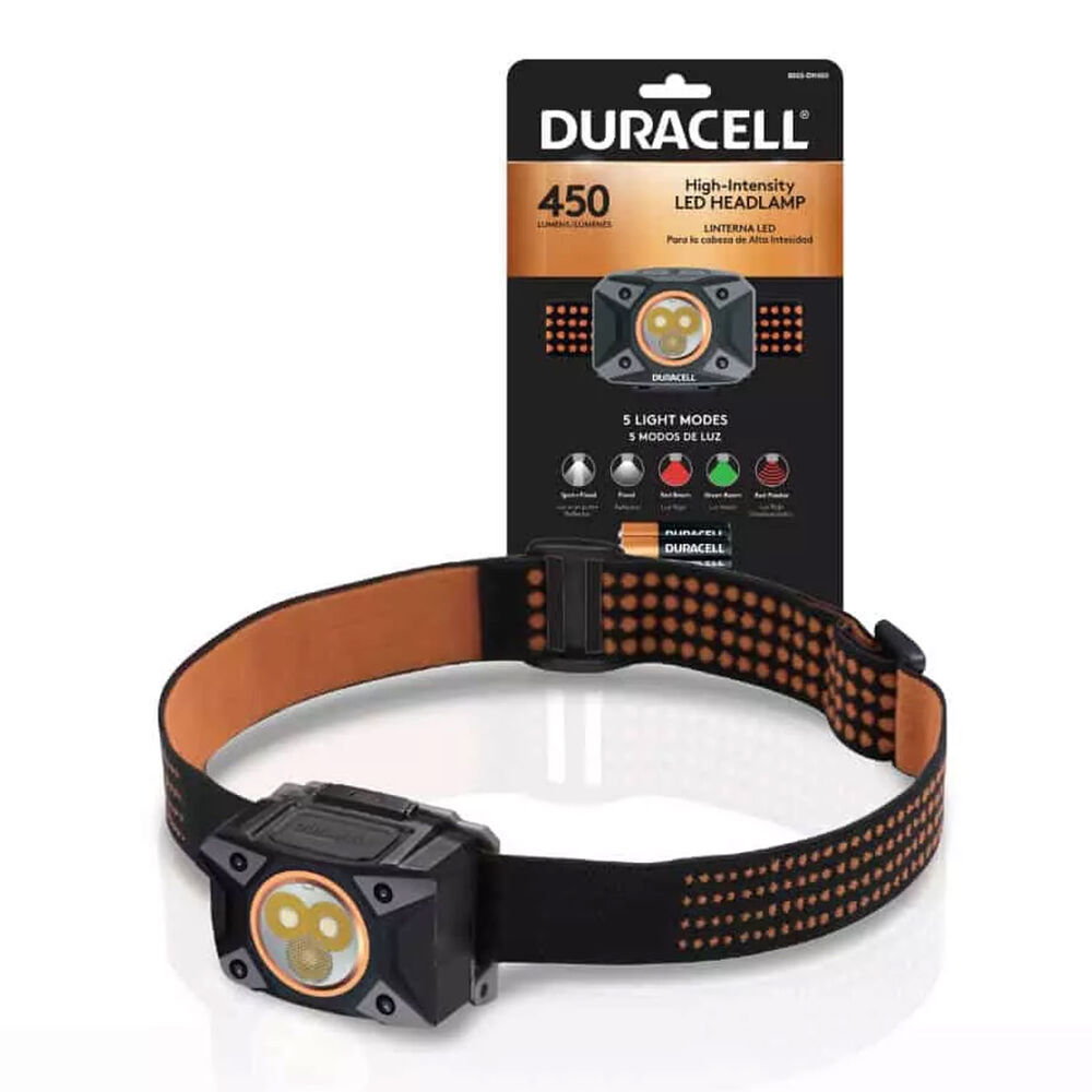 Svetlomet Duracell 450 s piatimi režimami svietenia