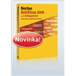 SW NORTON ANTIVIRUS 2009 CZ 2 roky