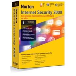 SW NORTON INTERNET SECURITY 2009 CZ UPG