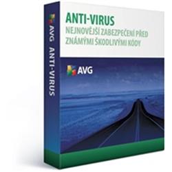 SW Prodloužení AVG Anti-Virus 9, 5 lic. (12 měs.) RK Obálka