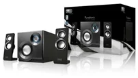 SWEEX reproduktory 2.1 Purephonic SP210, ovládání hlasitosti, stříbrné, USB